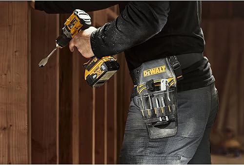 Miniatura 3 de DEWALT Funda de taladro para cinturón de herramientas, duradera, fácil acceso a herramientas (DWST540502)