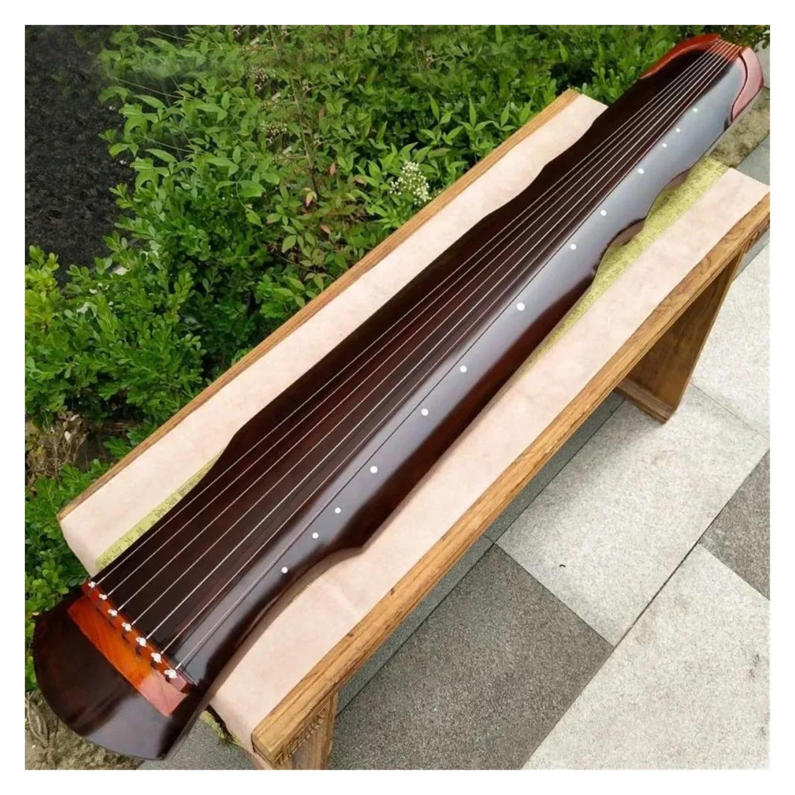 Profesjonalny Instrument Strunowy Guqin Ręcznie Robiony Tradycyjny Profesjonalny Instrument Strunowy 7 Strunowy Guqin 123cm Odpowiedni Dla Dorosłych