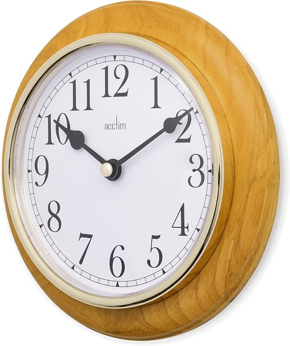 Acctim 24170 Maine Wall Clock, Cherry