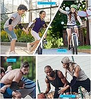 Vista 7 de HiRui Coderas de codo para adolescentes, hombres y mujeres - Protección de codo para baloncesto y béisbol para evitar colisiones y brindar soporte
