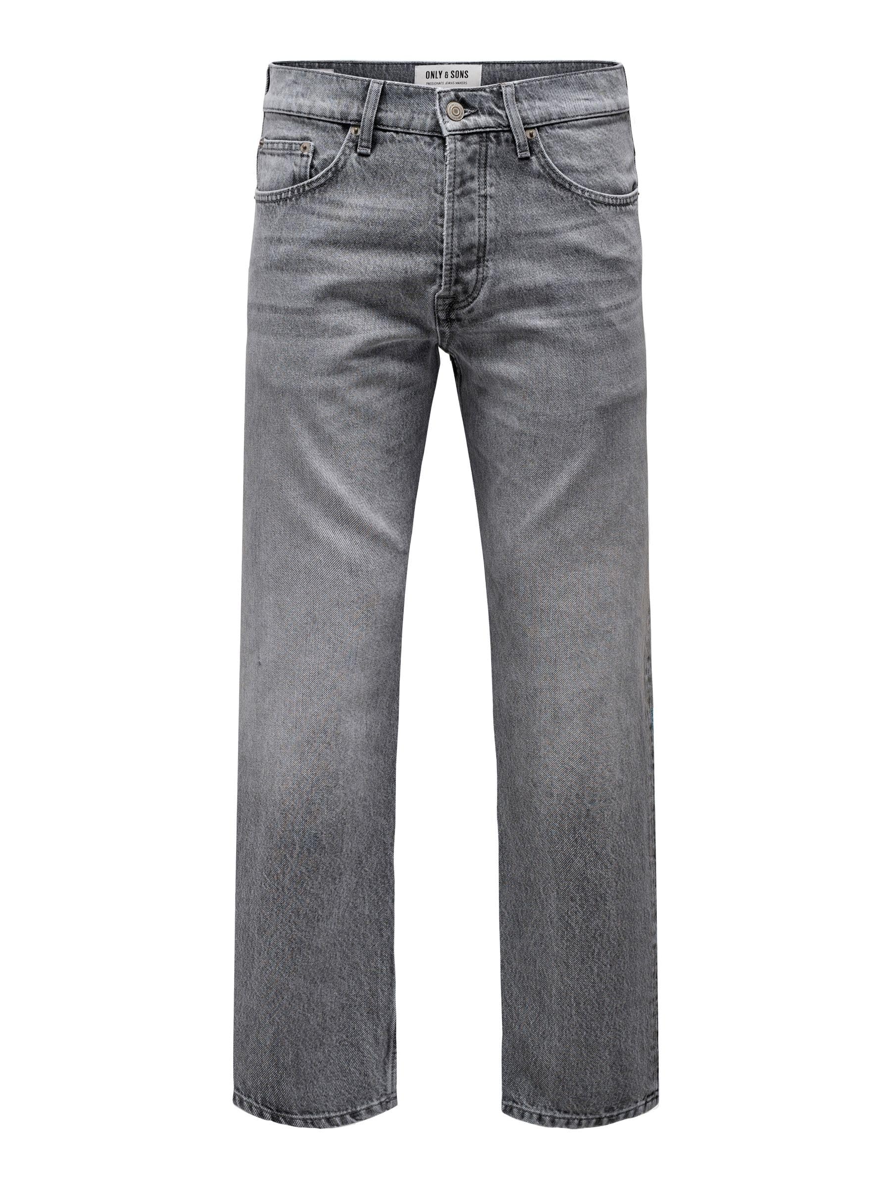 Only & Sons Male Normal geschnitten Jeans ONSEDGE Mid Rise Gerade geschnitten Jeans