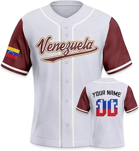 Camiseta deportiva de béisbol mundial 2023 personalizada para aficionados, hombres, jóvenes, mujeres, regalos, personaliza tu número de nombre S-5XL