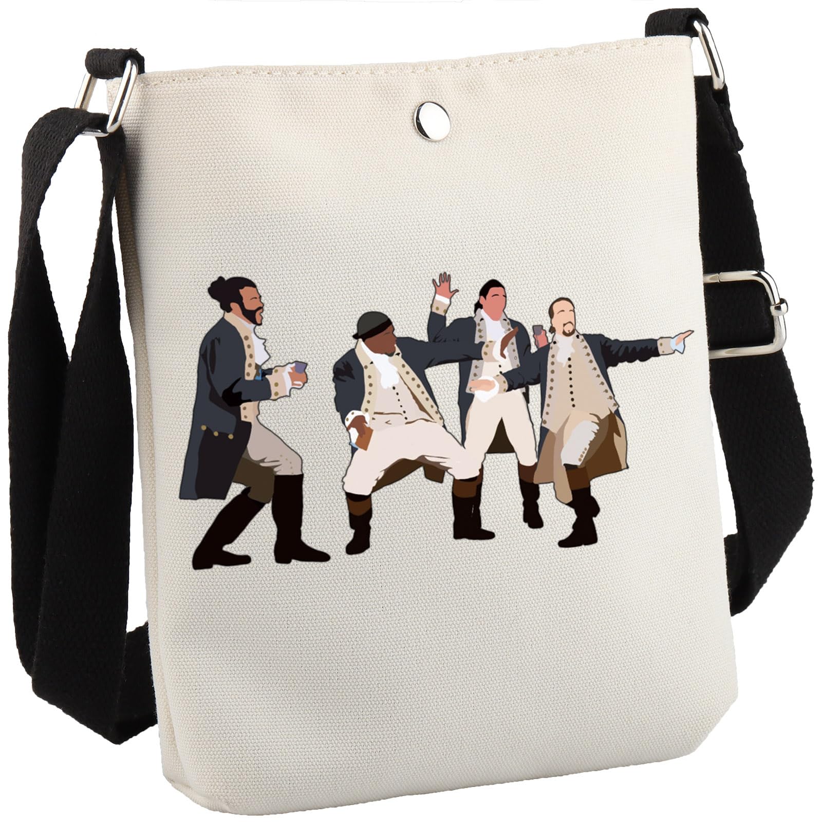 GJTIM Musical Gift Musical Theatre Makeup Bag Theatre Accessory Zipper Pouch for Musical Fans (HamMusical CB)