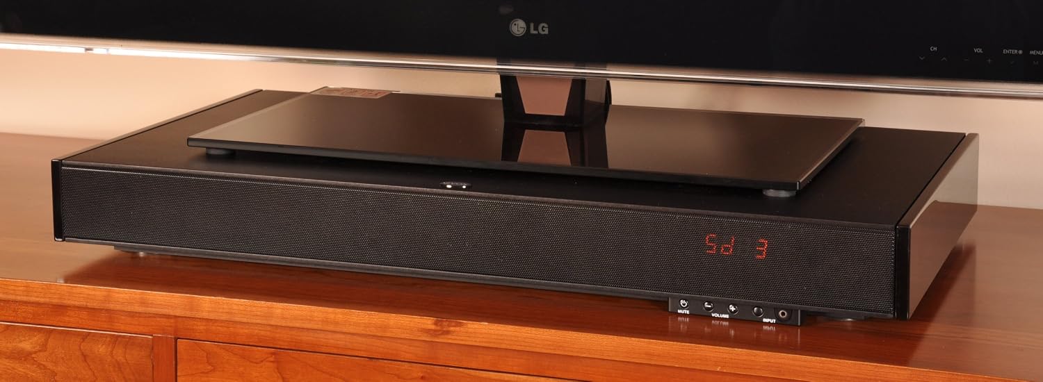 ZVOX 555 Low-Profile Single-Cabinet Surround Sound System with Optical and Coaxial Digital Inputs