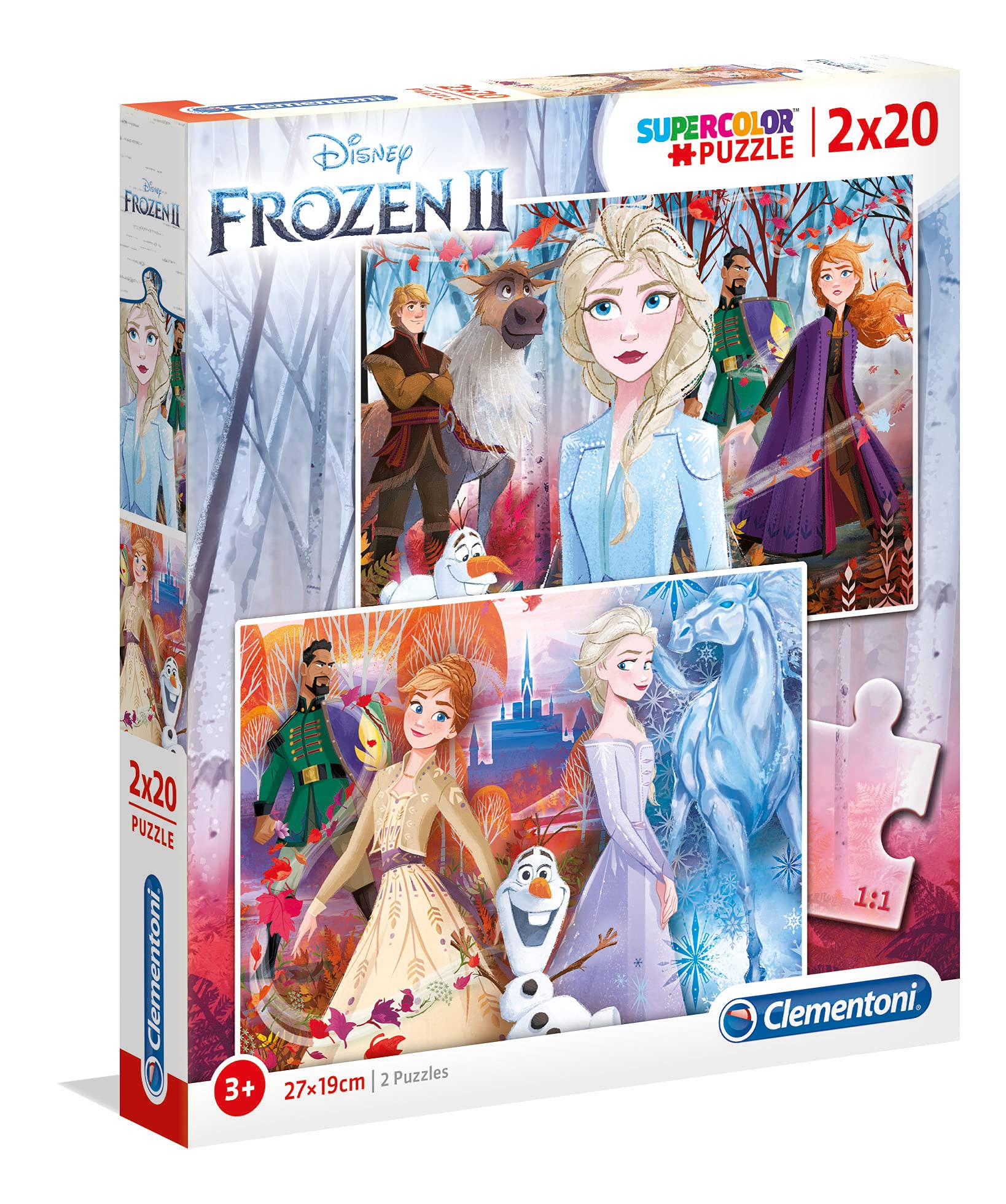 ClementoniPuzzle Frozen2 2X20 Pieces