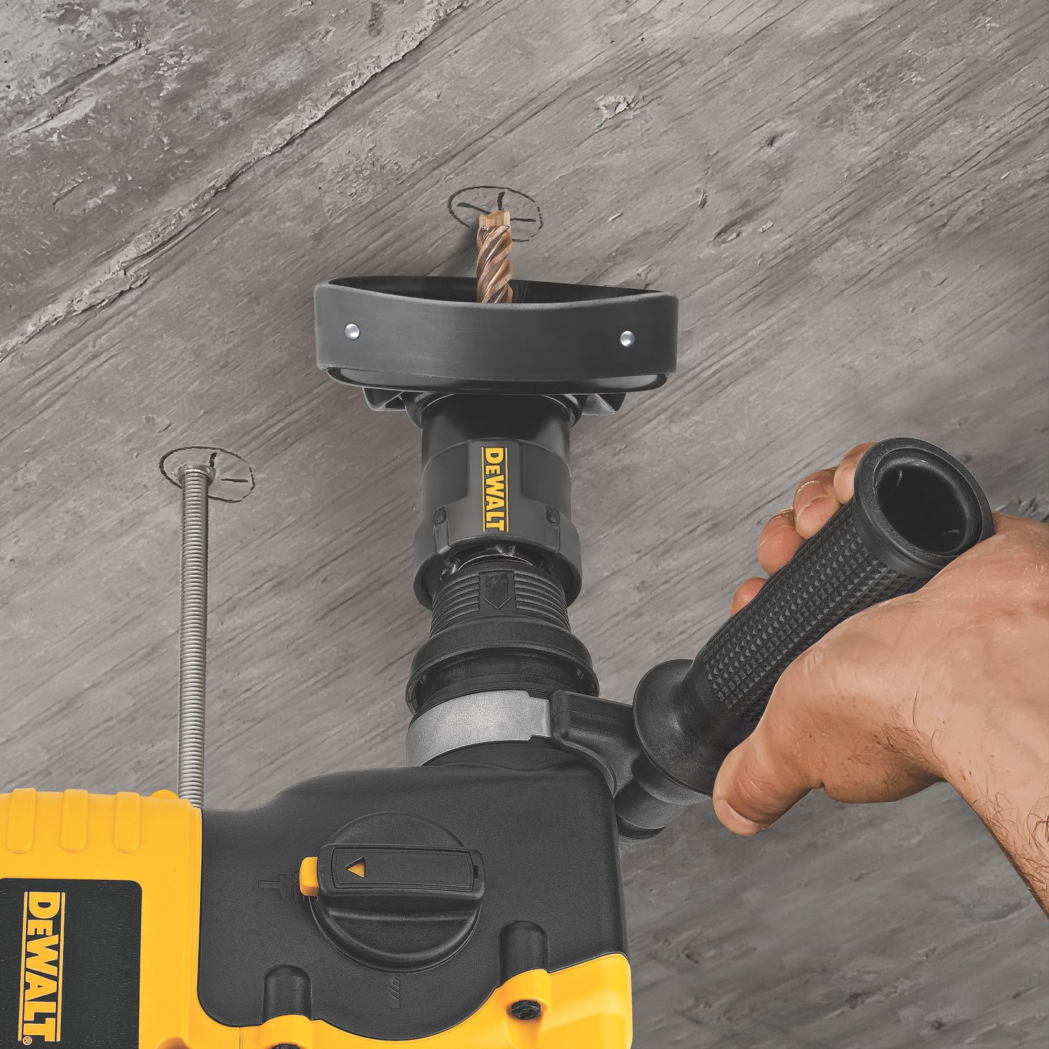 DEWALT DWA500DC SDS Plus accesorio para colector de polvo de profundidad