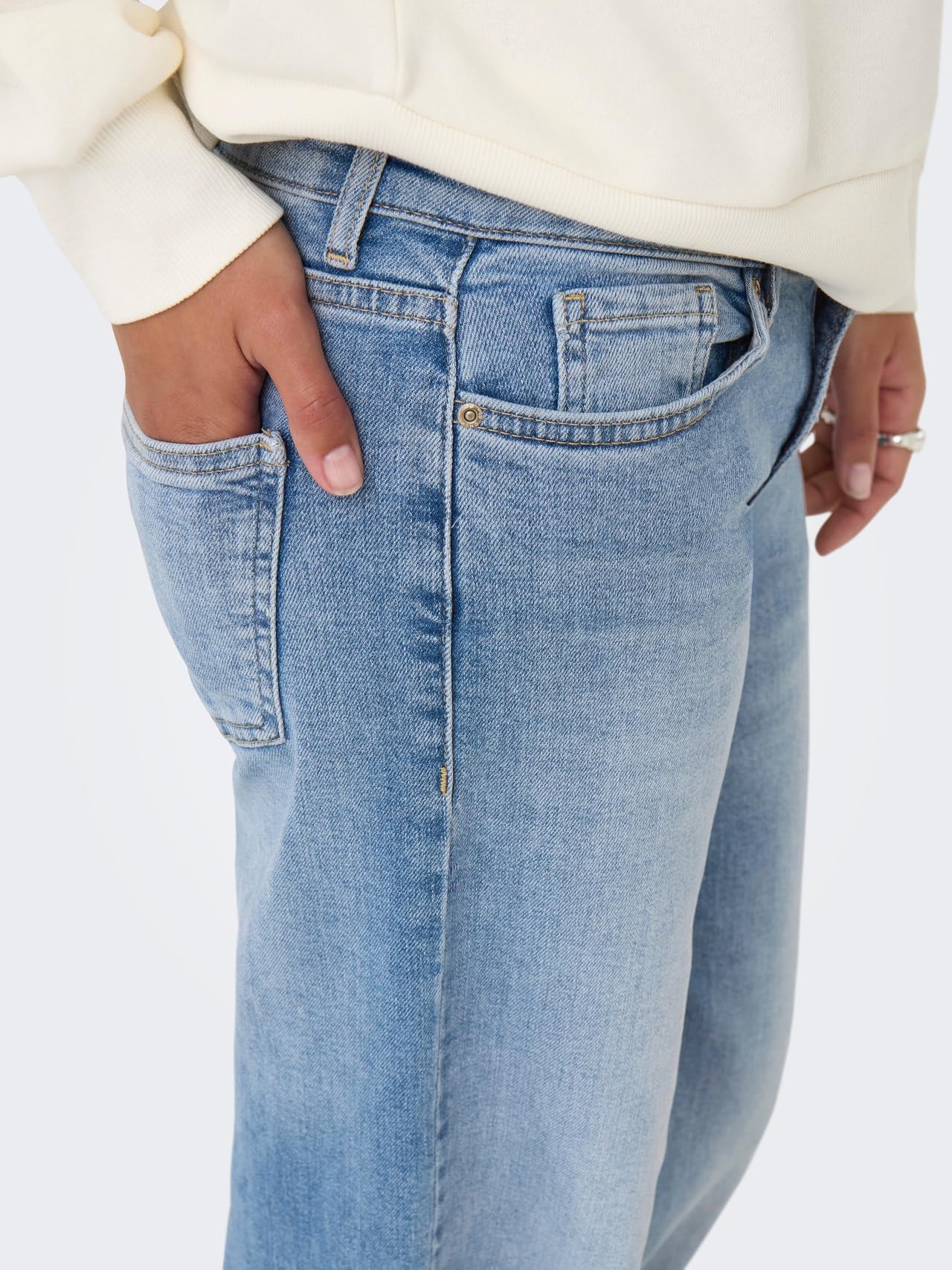 ONLY - Onljudy-o LW Wide Leg DNM Tai433 Noos, Onljudy-O LW Wide Leg DNM Tai433 Noos Donna
