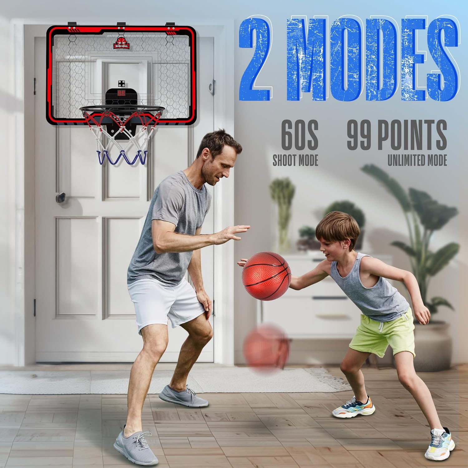 HopeRock Indoor Basketball Hoop for Kids, Over The Botswana Ubuy