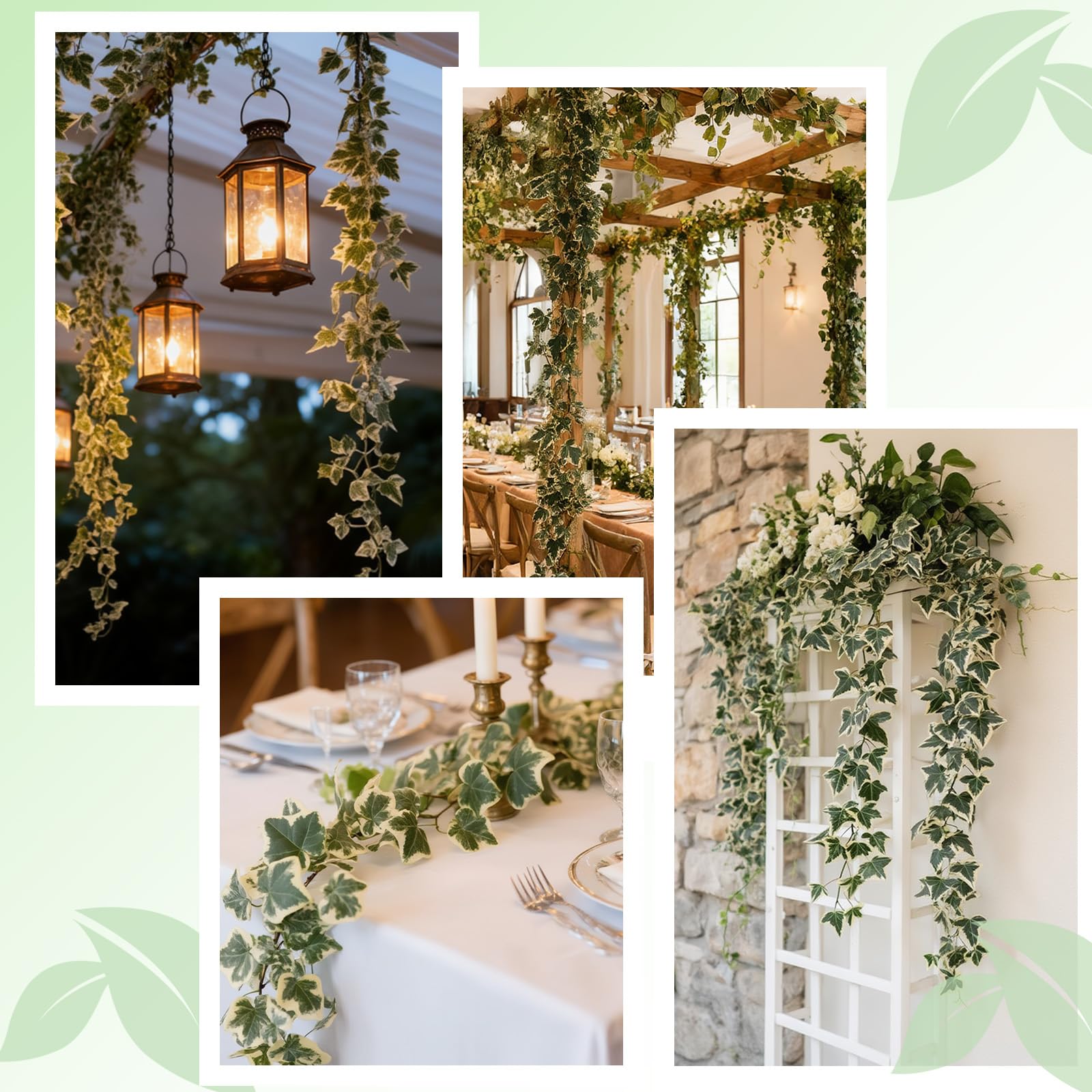 Amazon.com: ucky 2pcs Artificial Ivy Artificial Vines Artificial