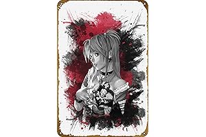 Misa Amane Anime Poster Comics Vintage Classic Tin Metal Sign Plaque
