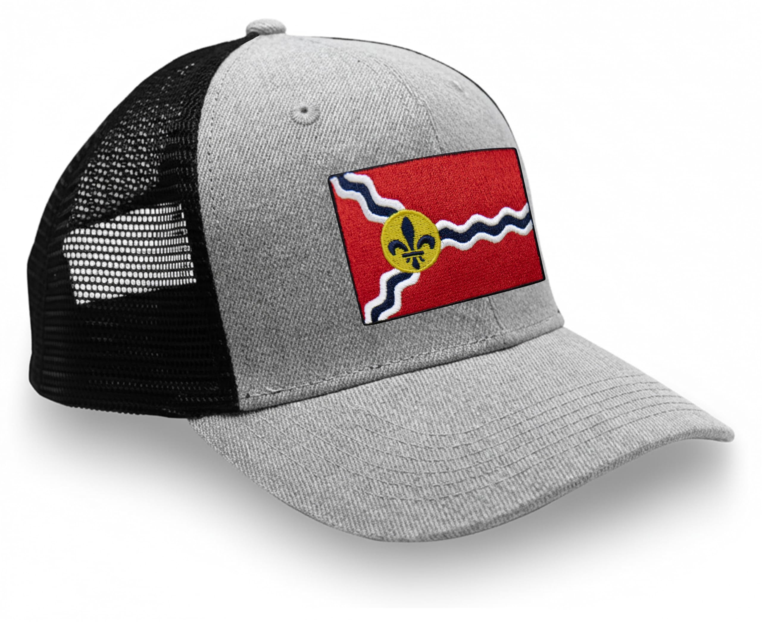 International Tie City Hat for Men and Women, Adjustable Snapback Trucker Baseball Cap with Embroidered Patch