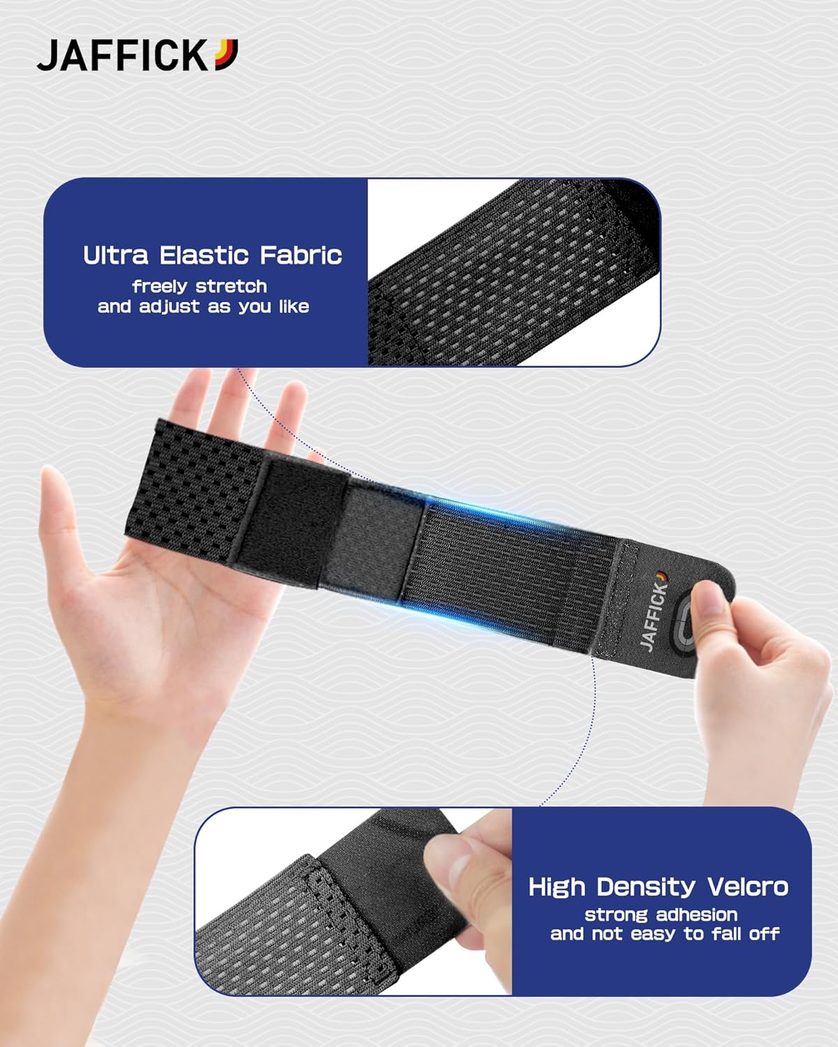 Wrist Brace for Carpal Tunnel with Adjustable Velcro, Elastic Wrist Protector Wraps Strap for Pain Relief Tendonitis, Weightlifting, Sports, Workout, Right Left Hand Fits
