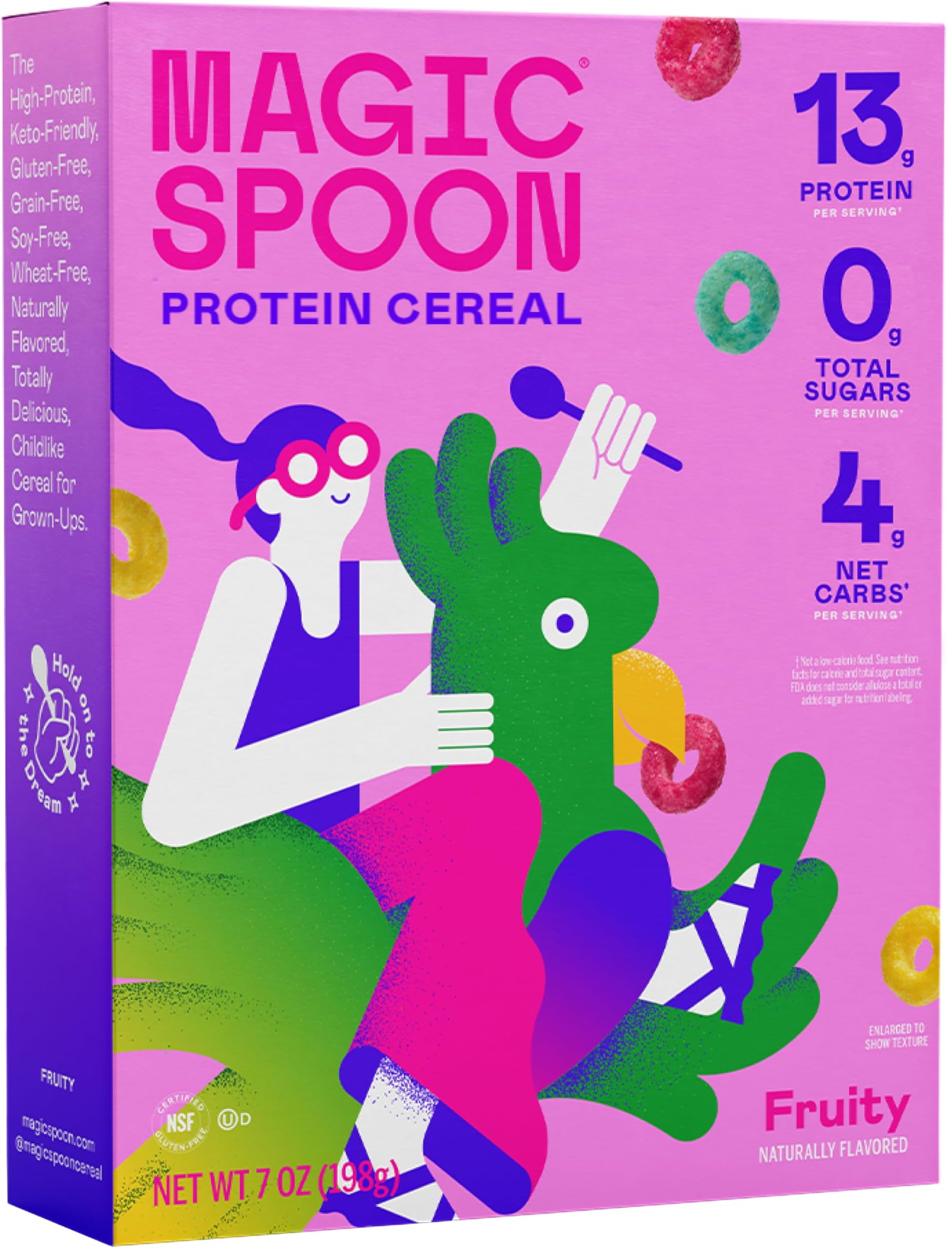 Magic Spoon Grain Free Cereal Fruity 7OZ