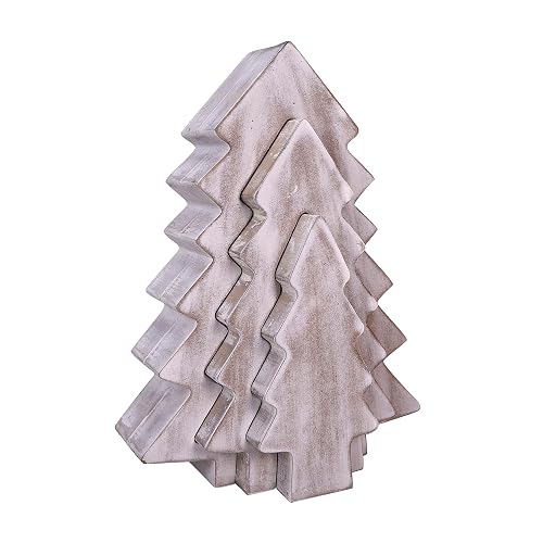 ReLIVE Wooden Block Nested Tree - Christmas Decoration - Collectible