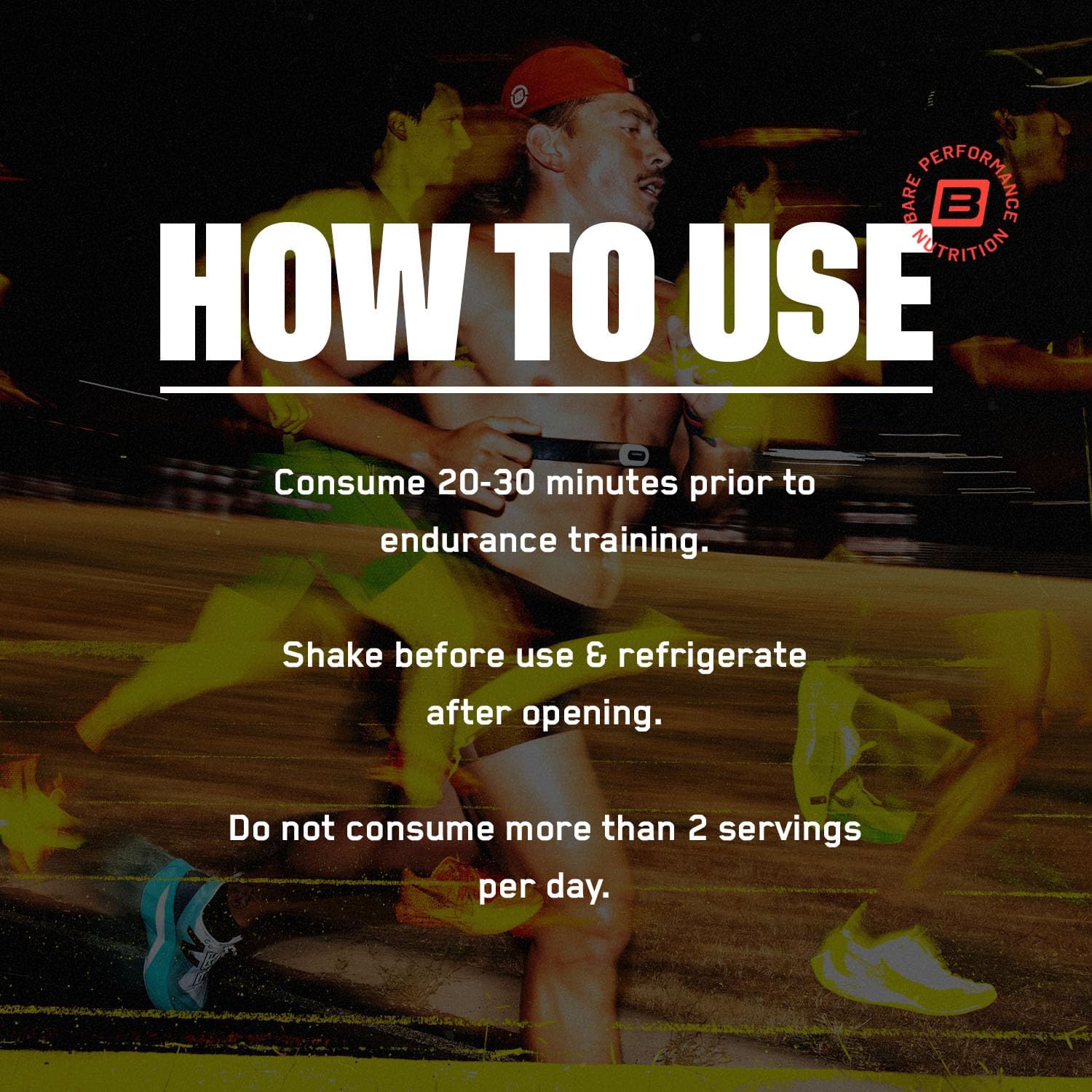 BARE PERFORMANCE NUTRITION G.1.M Sport+ Ready to Drink Endurance Pre-Workout & Hydration – Electrolytes, Caffeine & Nootropics – Lemon Lime – 12 Pack Bottles for Race Day & Long Runs