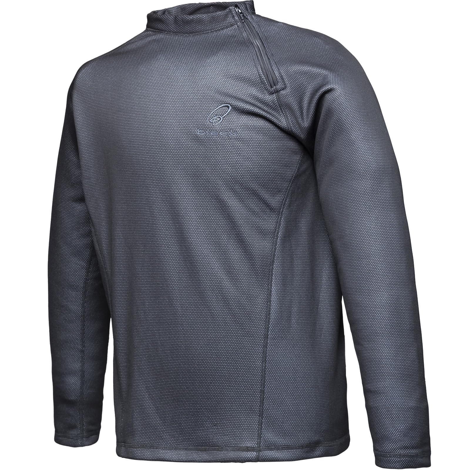 Black Windproof Base Layer Top 4XL Black
