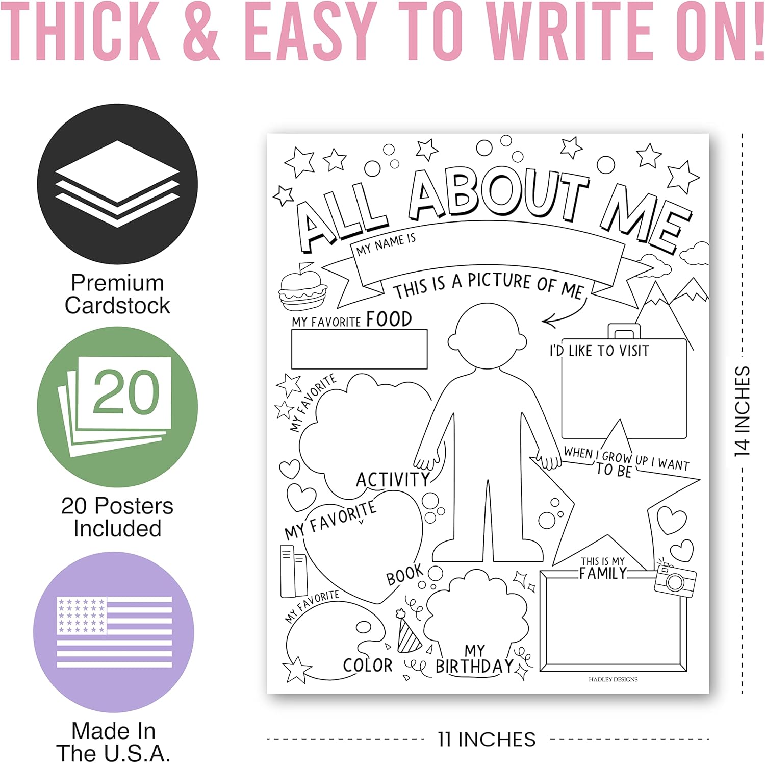 20 Read All About Me Posters For Elementary School Philippines | Ubuy