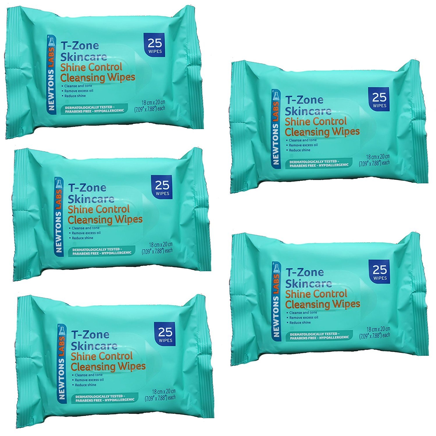 T-Zone Shine Control Cleansing Wipes X5