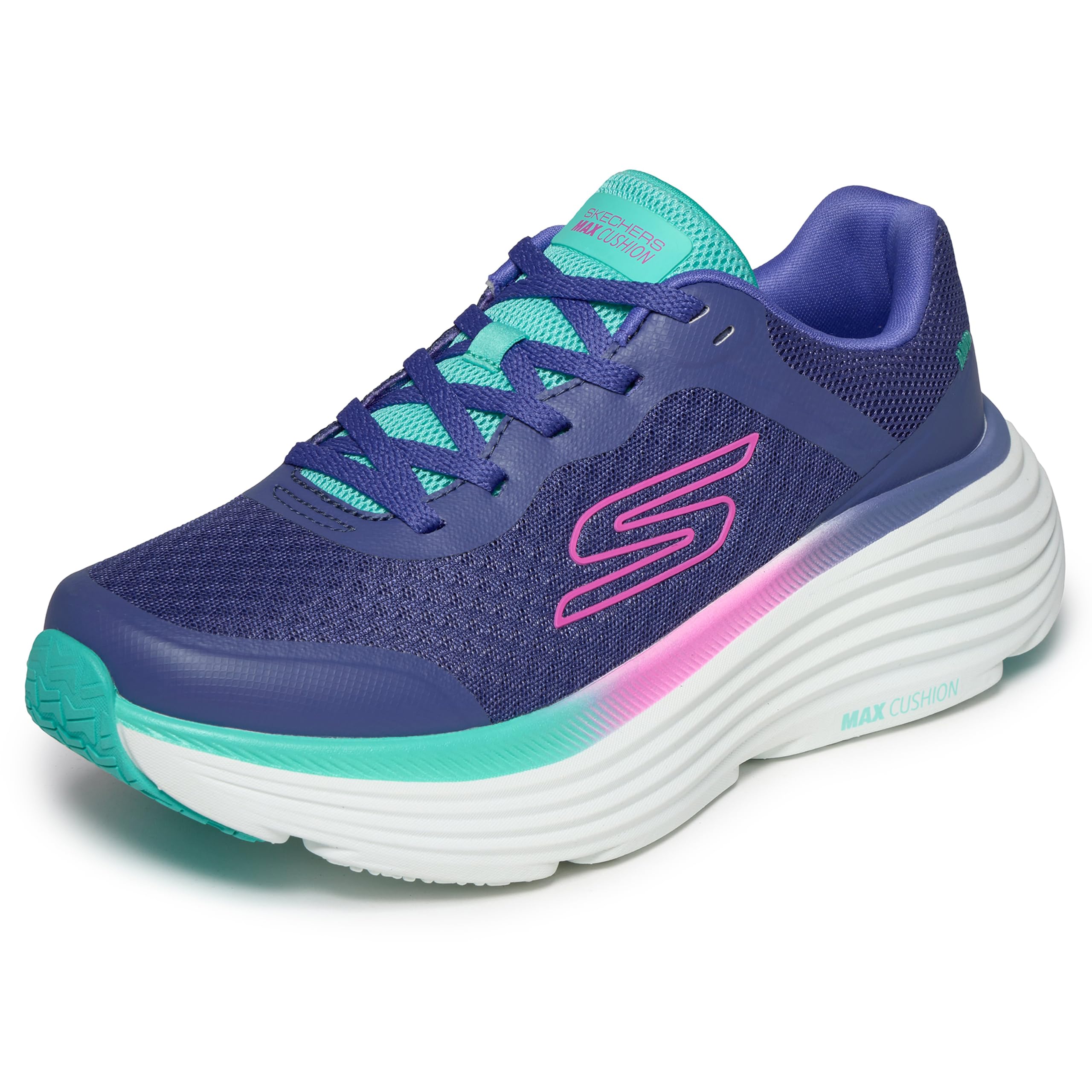 Skechers-Women's Walking Shoes-MAX CUSHIONING ENDEAVOUR - CA-129470-PRTQ-6