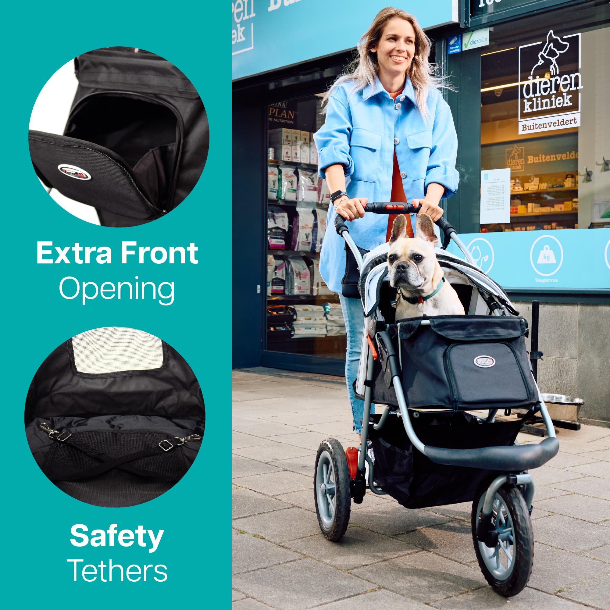 Innopet IPS-071/BS Buggy Comfort EFA ECO, wielokolorowy