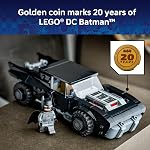 LEGO DC Batman: The Batman Batmobile Building Toy for Kids - Building Blocks with Minifigure & Golden Coin - Super Hero Room Decor for Boys & Girls, Ages 9+ - Gift Idea for Birthdays - 76332