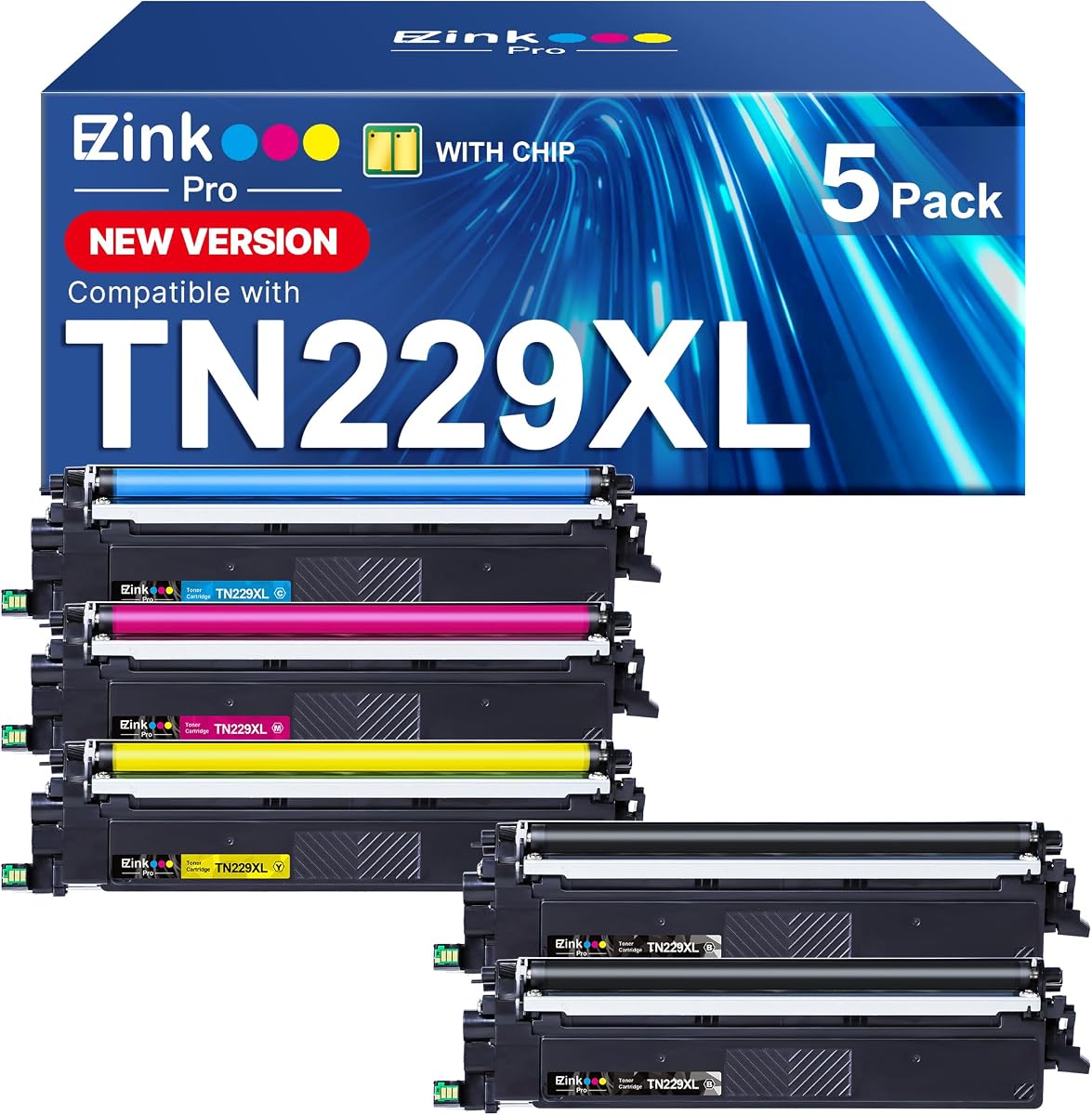 TN229XL TN229 Toner Cartridges for MFC-L3780CDW HL-L3280CDW TN229XL Toner