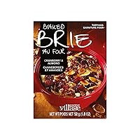 Vista 4 de Gourmet du Village Mezcla de cobertura de Brie al horno - Arándanos y almendras, 1.8 oz