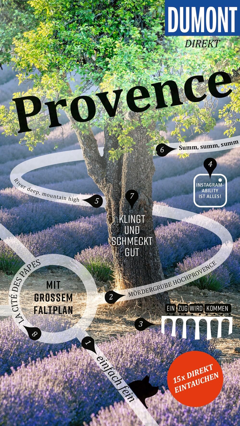 DUMONT direkt Reiseführer Provence: Mit großem Faltplan