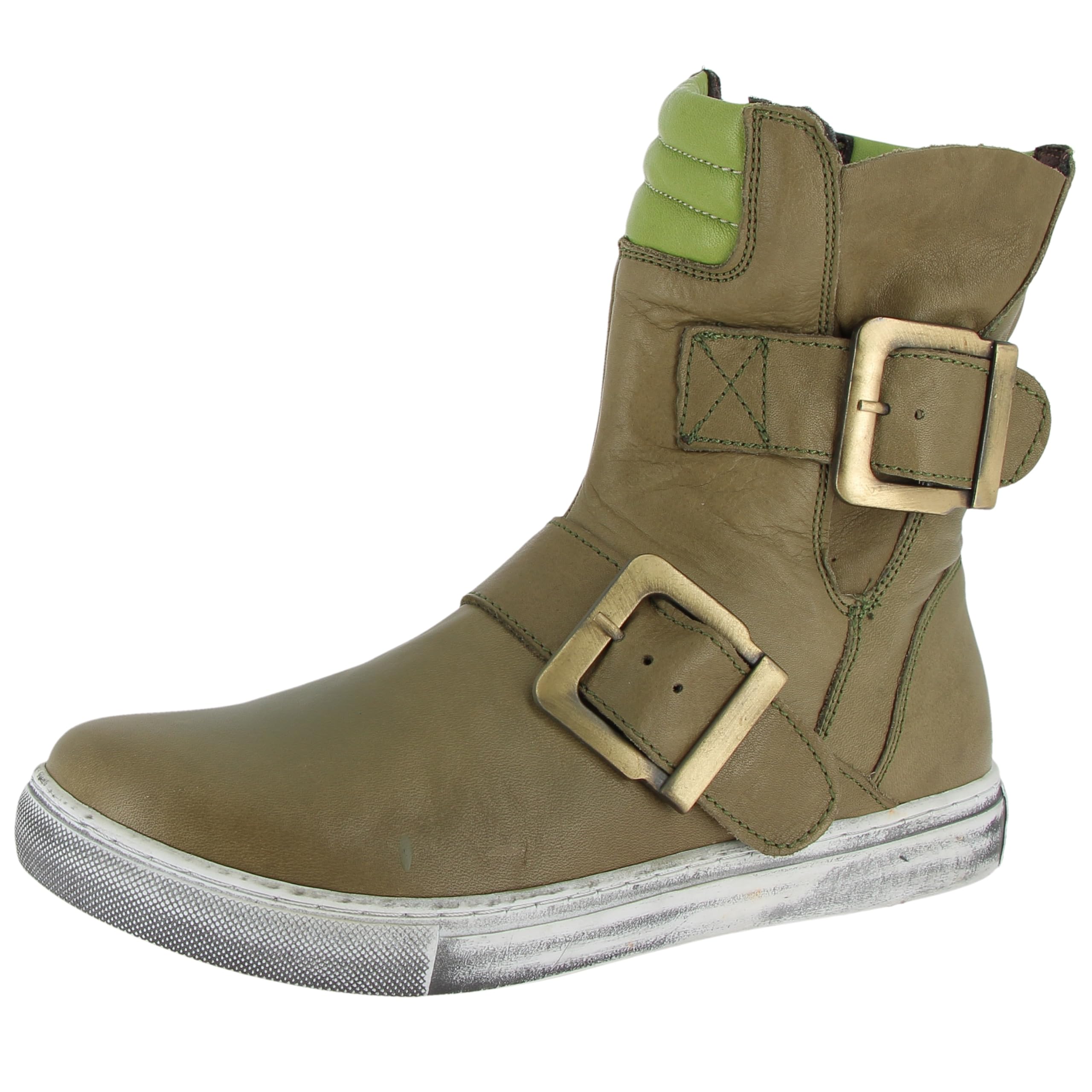 Tommy Jeans Donna - Stivaletti Mid Heel Mix Media Neri - 38 EU