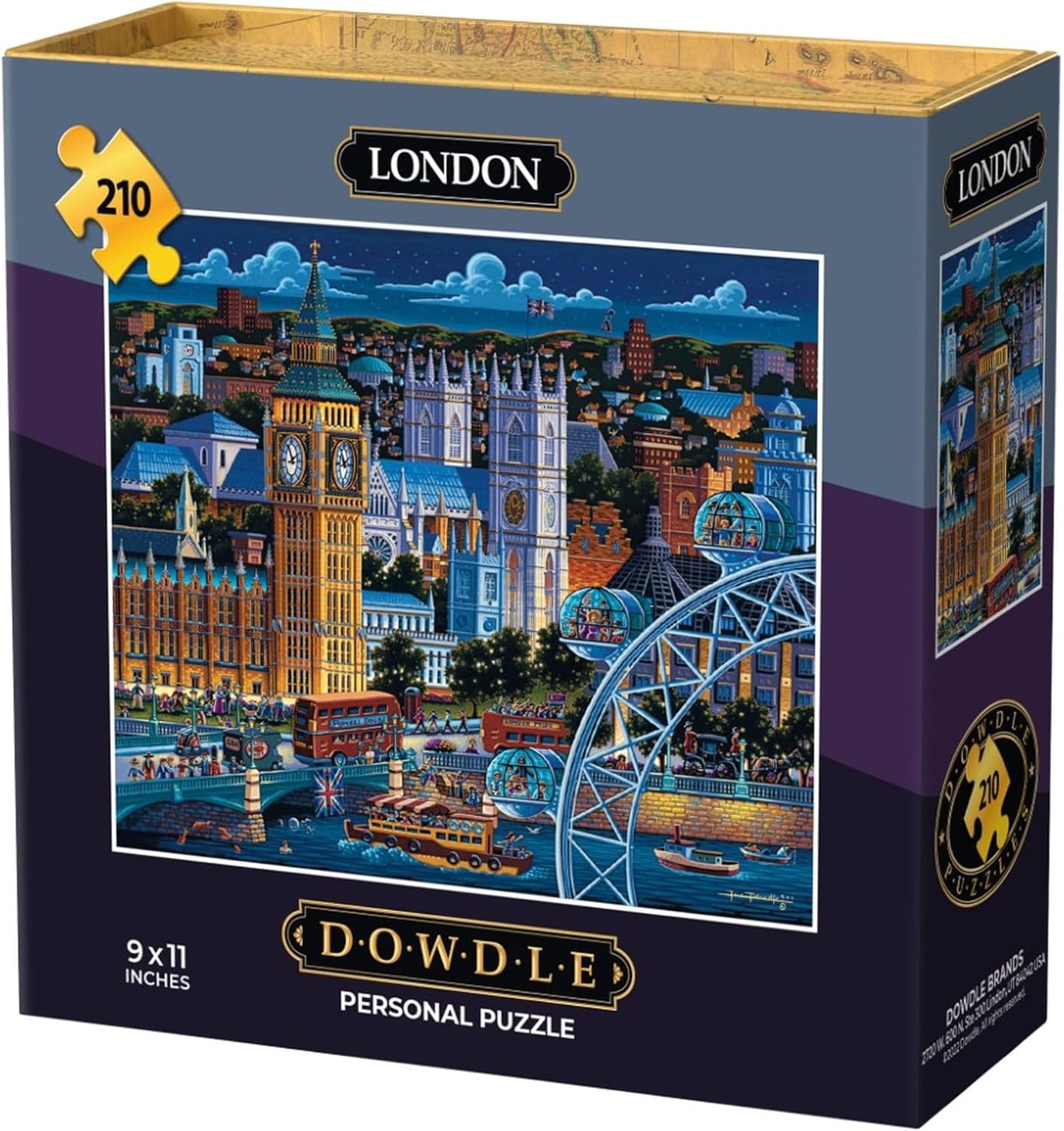 Dowdle Personal Puzzle - London - 210 Piece