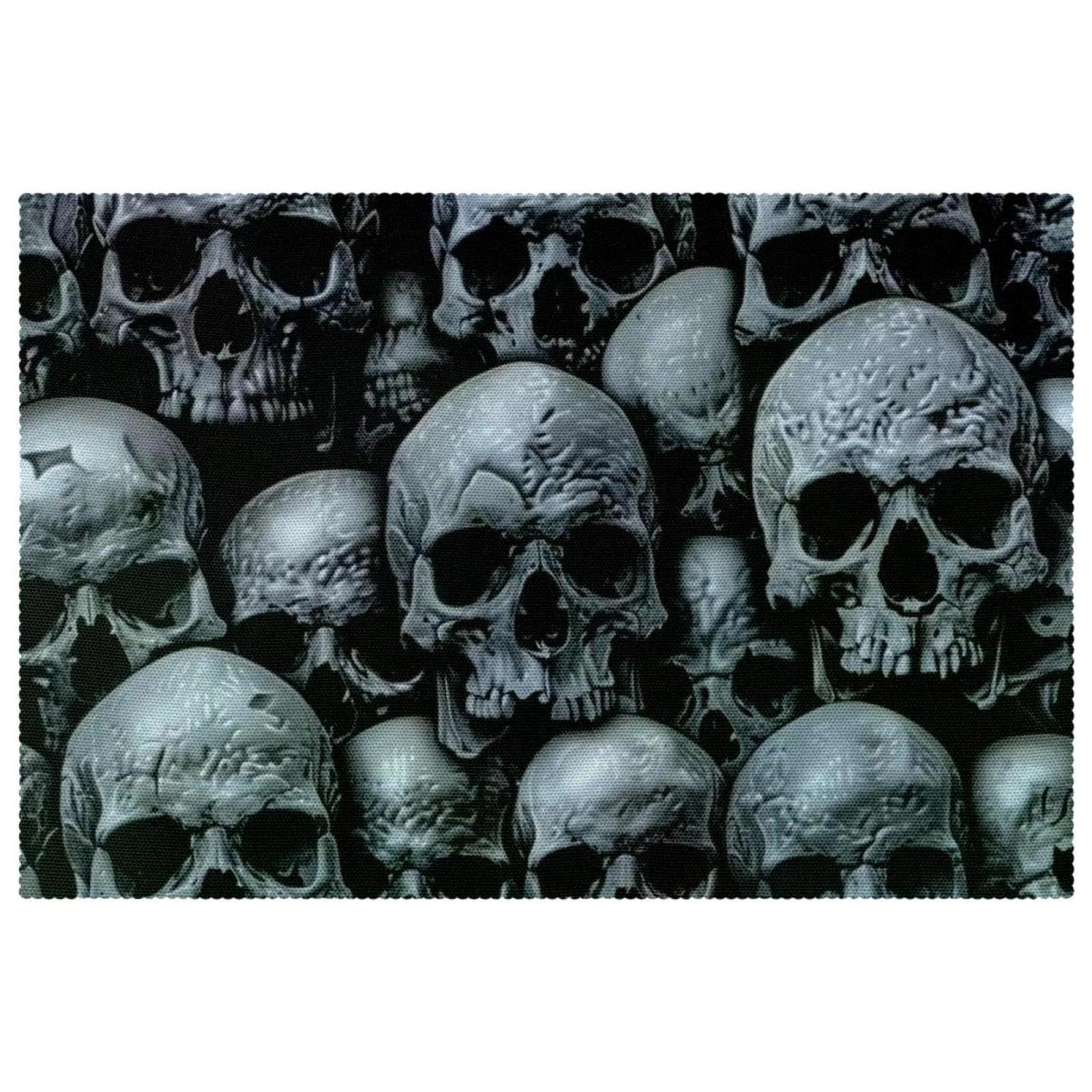 Set de table gothique pour repas d'Halloween et dîners alternatifs sombres en salle à manger