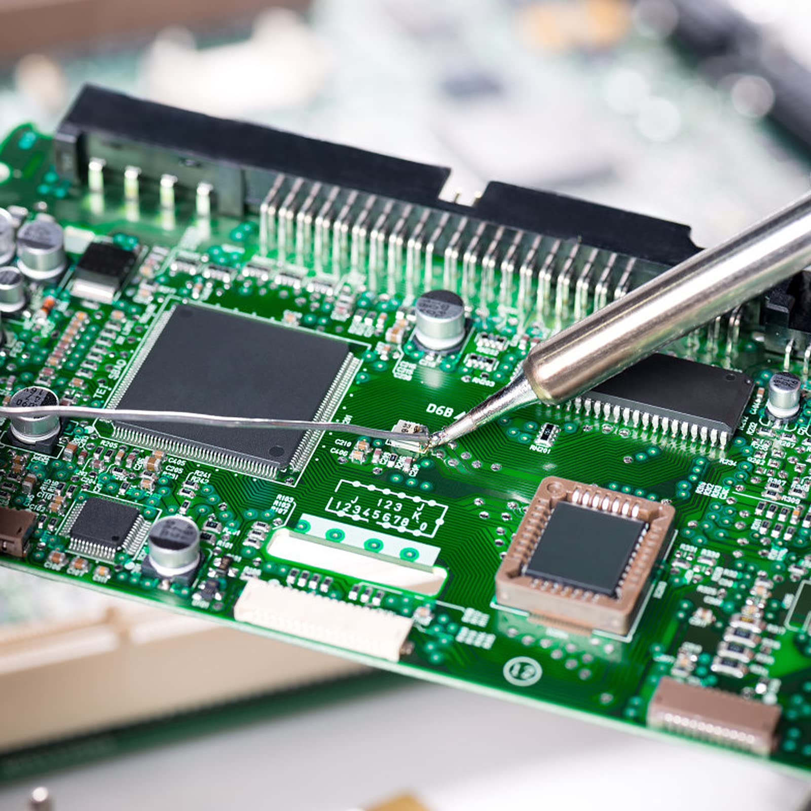 Produktbild von HOMSFOU IC-Sockel-Set – 122 Stück, Ein- & Zweireihig, 2,54 Mm Raster, Für PCB & Schaltungen