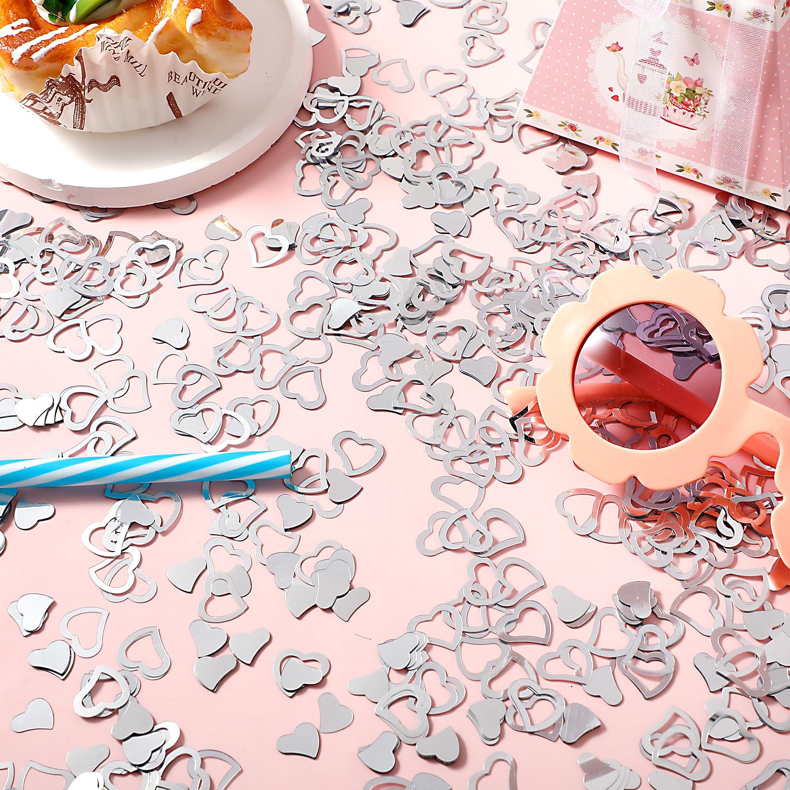 100 Stk Deko Herzen Rot Streuteile Scrapbooking Tischdeko Streudeko Hochzeit