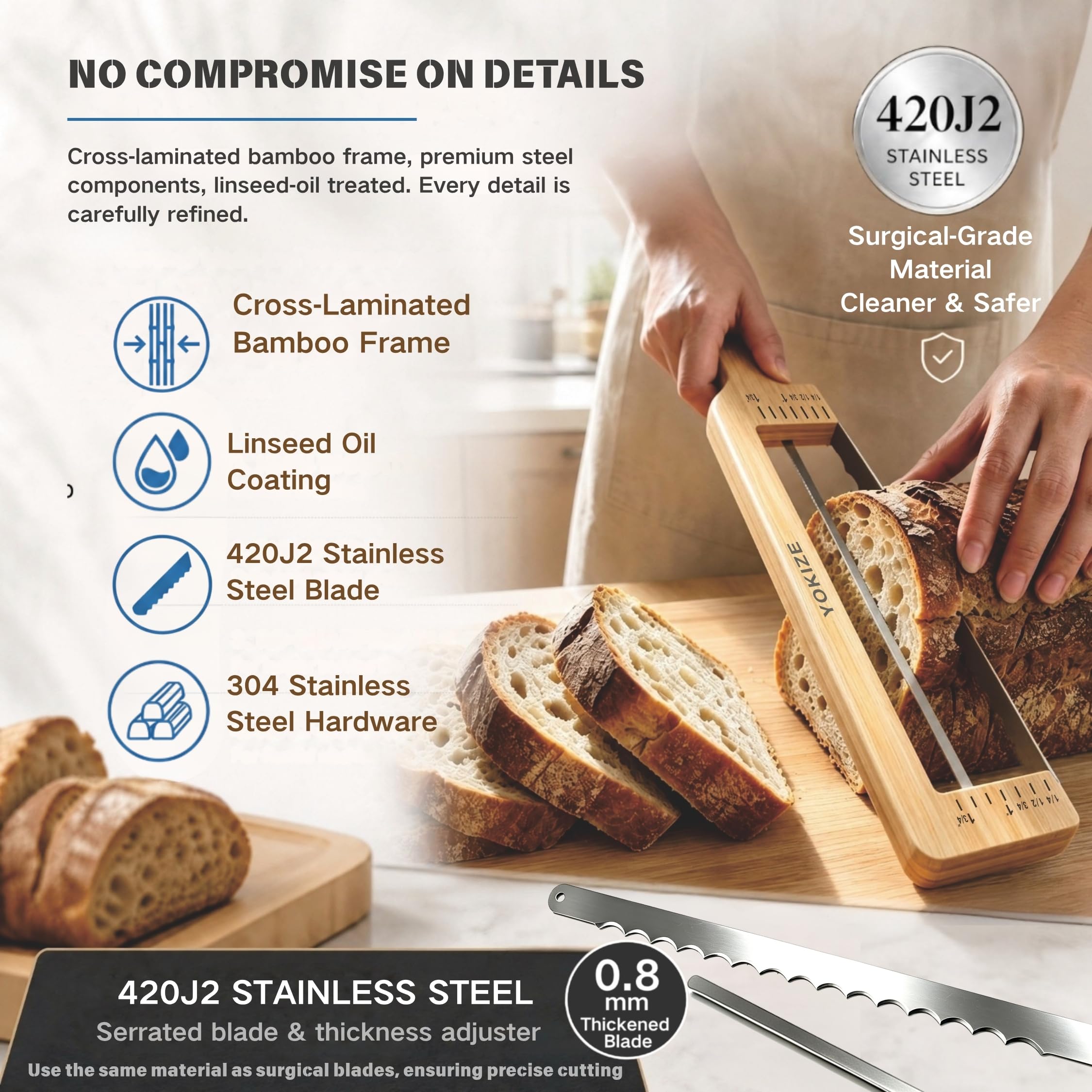 Sourdough Bread Knife - Perfect Slices Every Time -4 Sourdough Bread Knife - Perfect Slices Every Time -4