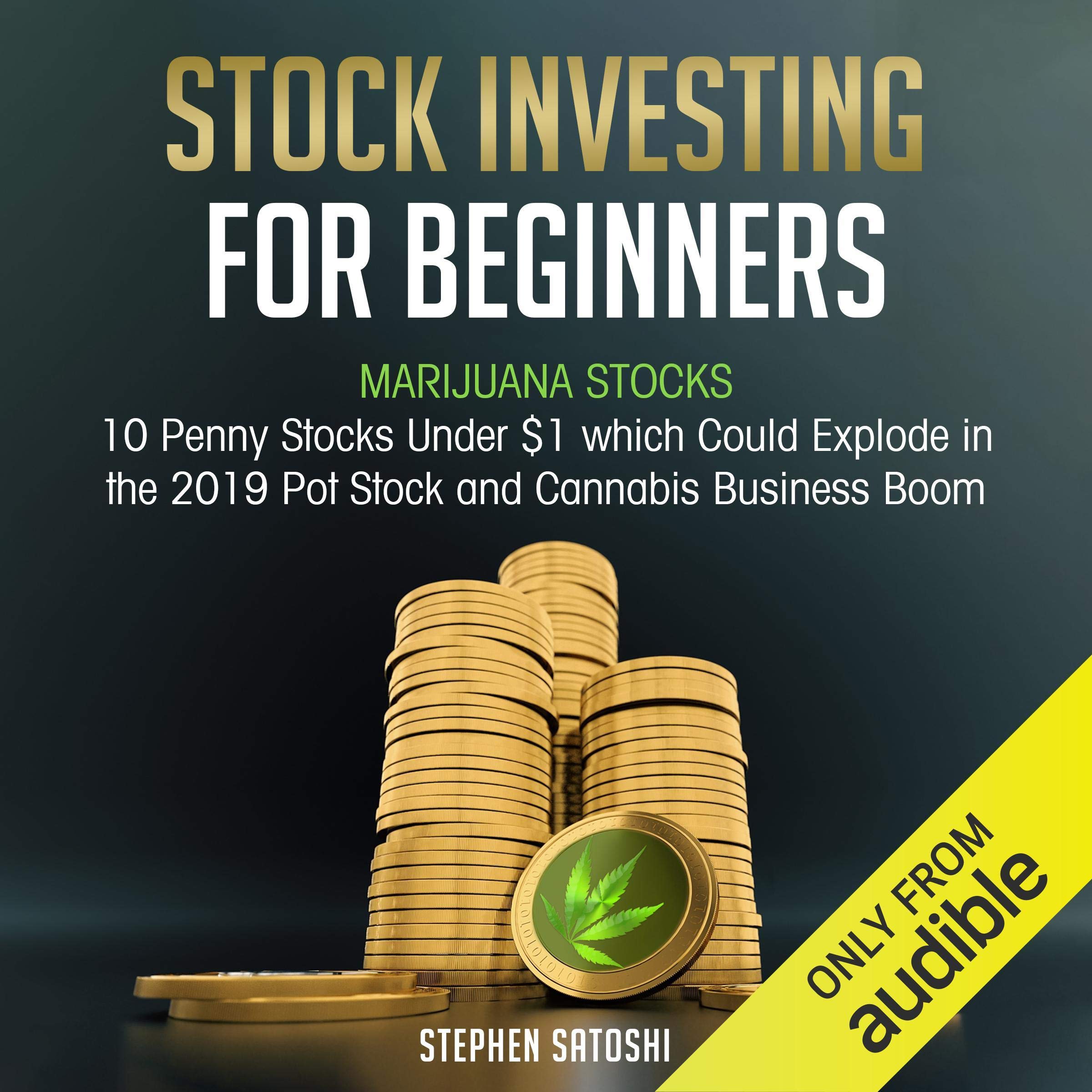 Stock Investing for Beginners: Marijuana Stocks - 10 Penny Stocks Under $1 Which Could Explode in the 2019 Pot Stock and Cannabis Business Boom