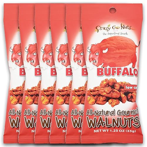 Crazy Go Nuts - Nueces glaseadas, aperitivos saludables, veganos, bajos en carbohidratos, sin gluten, superalimentos, naturales, sin OMG, ALA,