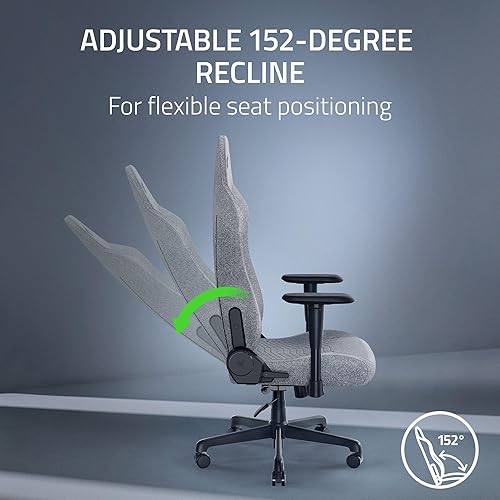 Miniatura 6 de Razer Iskur V2 X Silla ergonómica para juegos soporte lumbar integrado, asiento ampliado, cojines de espuma de alta densidad, reclinación ajustable