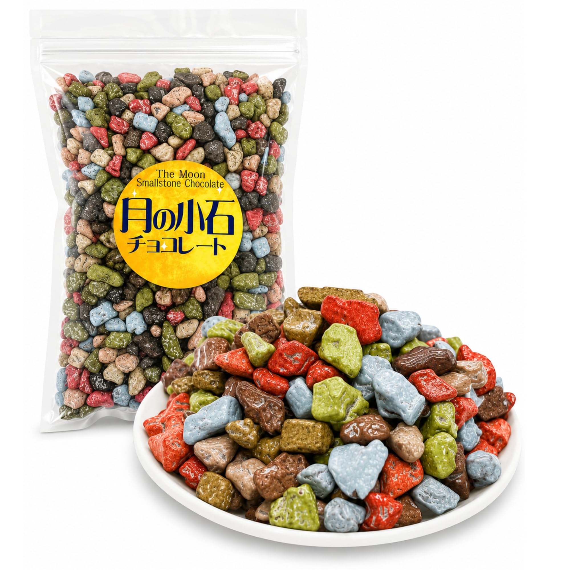 Amazon.co.jp: 月の小石 チョコレート 石チョコ 小石チョコ