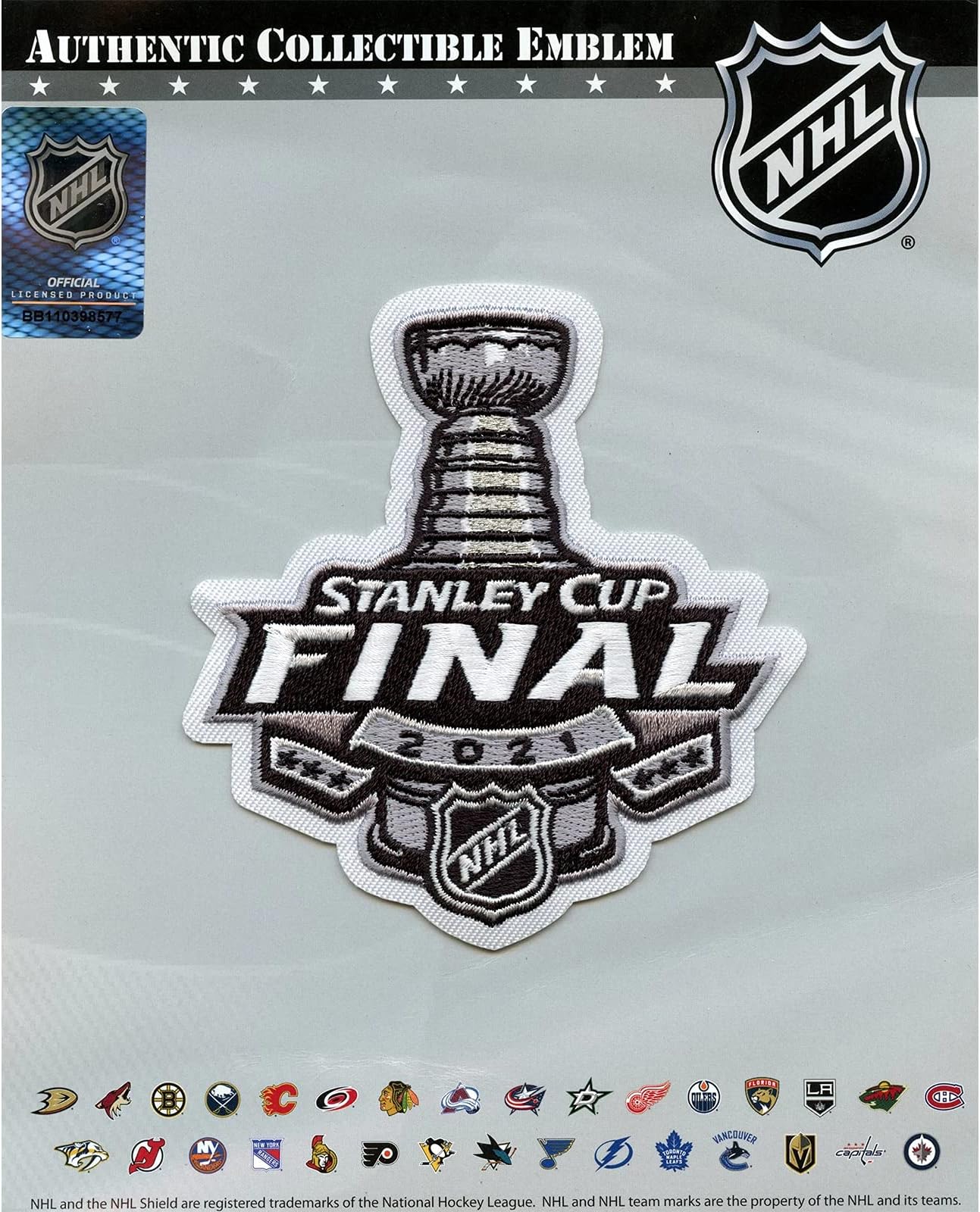 Official 2021 Stanley Cup Final Patch