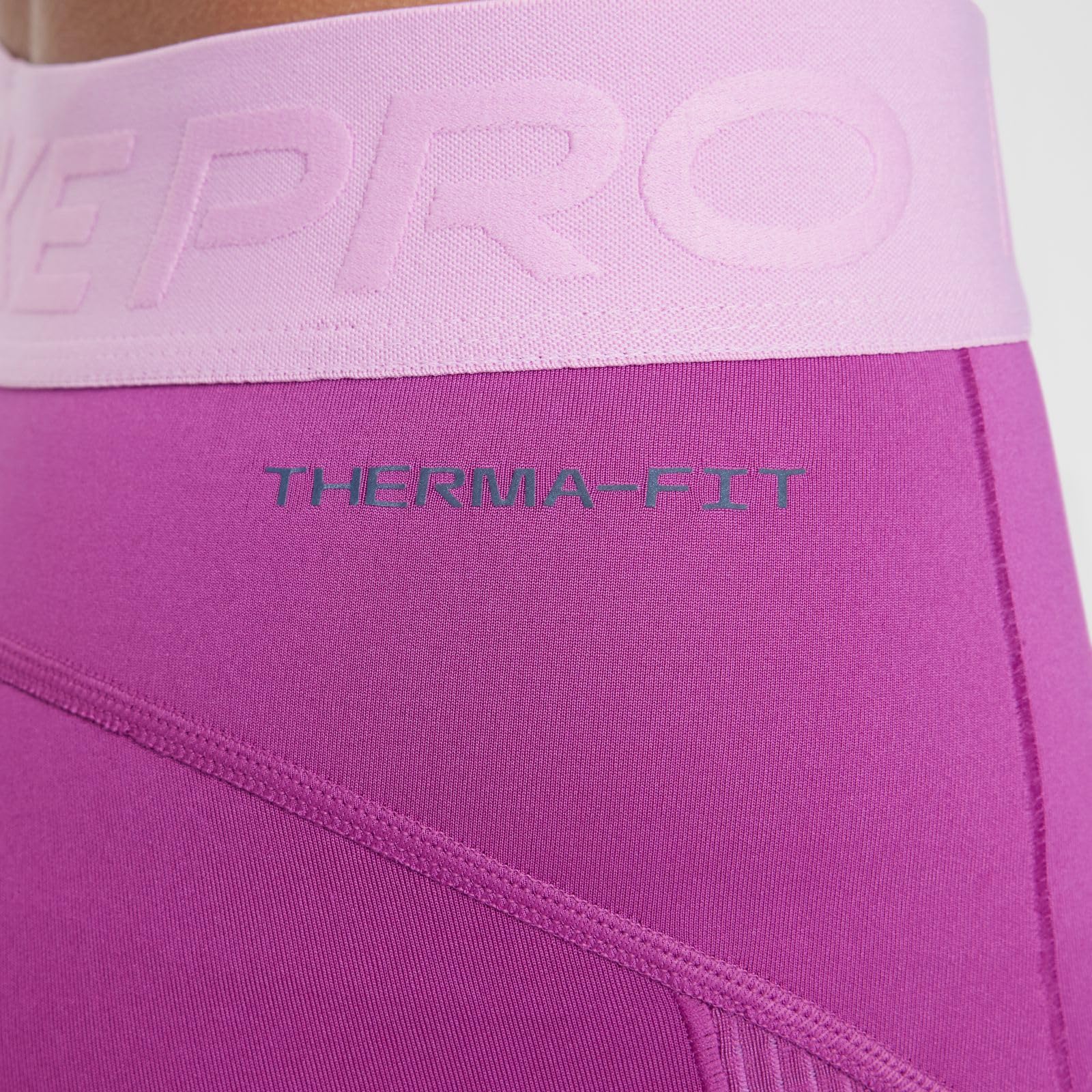 Nike Mädchen Leggings Nike Pro Therma-fit Leggings mit Mittelhohem Bund (Mädchen)