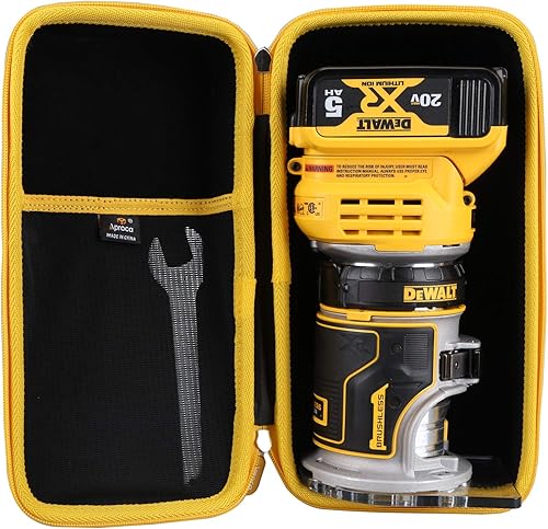 Miniatura 2 de Aproca Funda protectora de almacenamiento portátil, para enrutador inalámbrico DEWALT DCW600B 20V Max XR