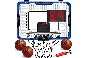 Indoor Basketball Hoop for Kids Age 5-10: 6-Year-Old Boys' Birthday & Christmas Gift