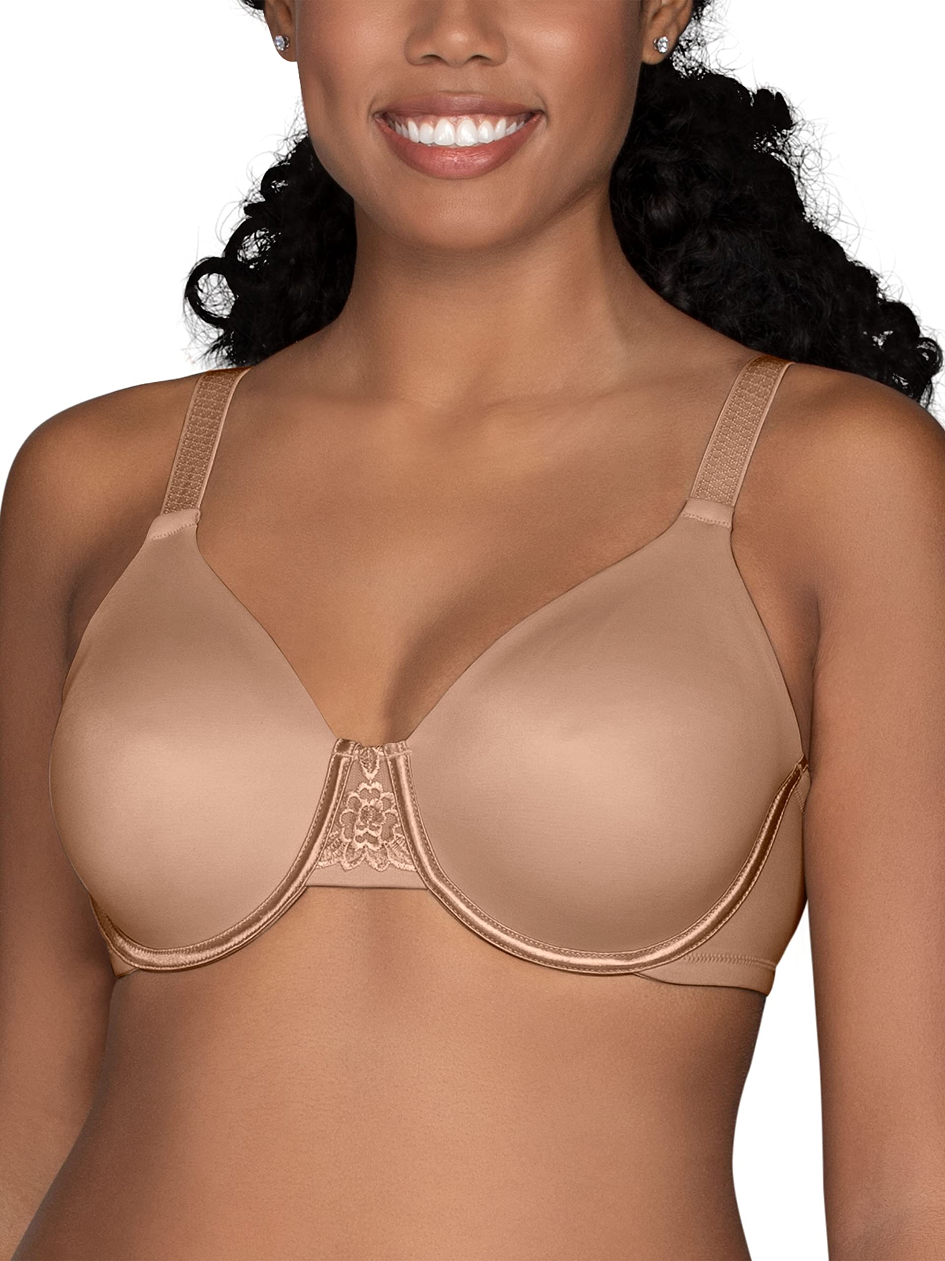 Vanity Fair womens Beauty Back Smoothing (36c - 42h) Minimizer Bra, Totally Tan, 44D US