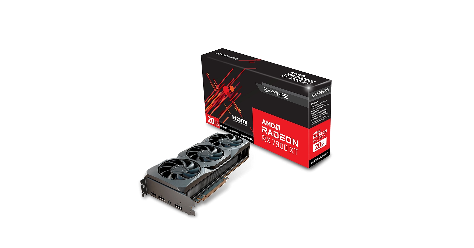 Amazon.com: Sapphire 21323-01-20G AMD Radeon RX 7900 XT