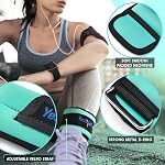 Yes4All Ankle Weights for Women, Men with Adjustable Strap, Leg Weights & Wrist Weights for Jogging, Walking, Gymnastics, Aerobics – Pair Set from 2 lbs to 10 lbs