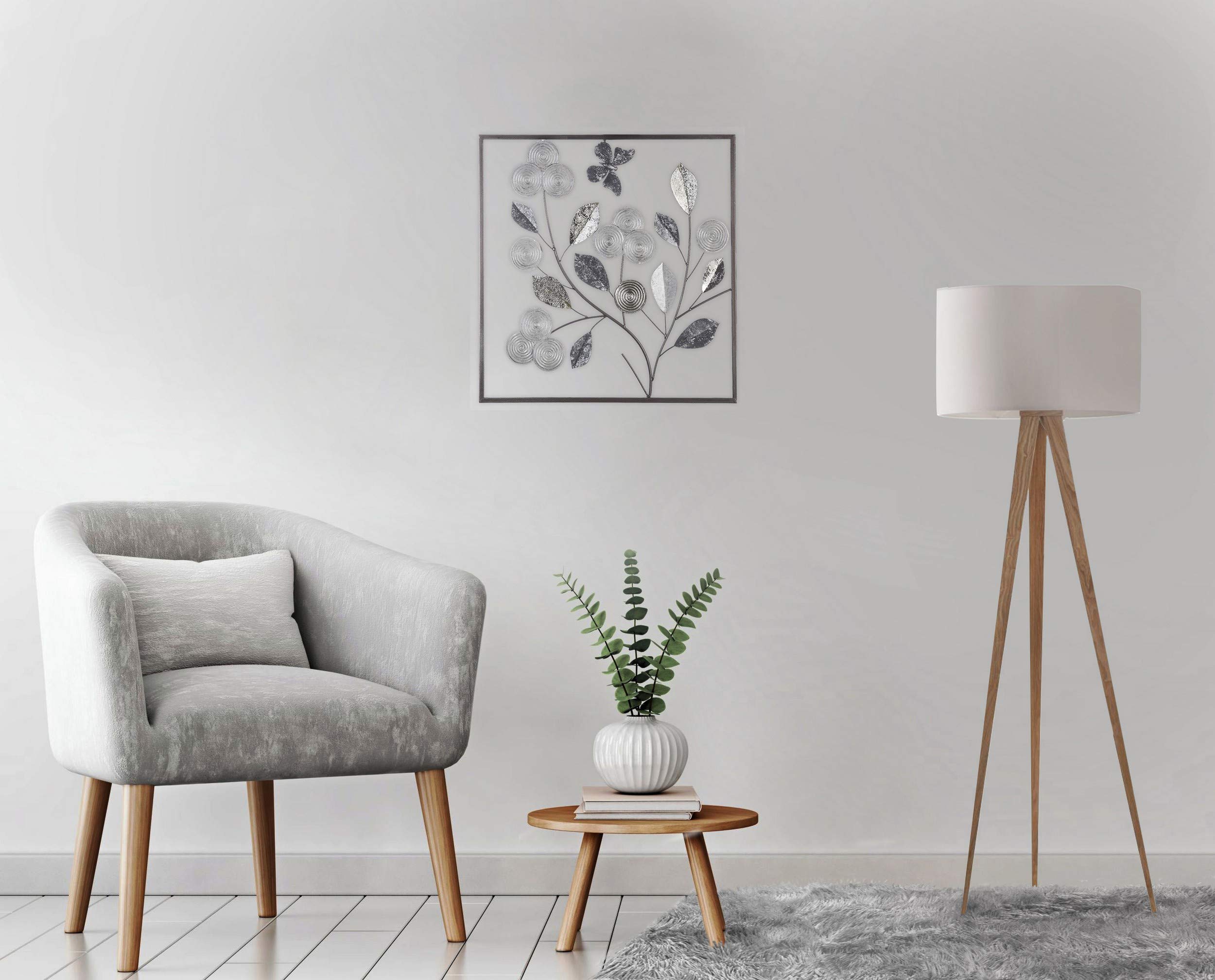 HomemaniaWall Decoration, Metal, Multicoloured