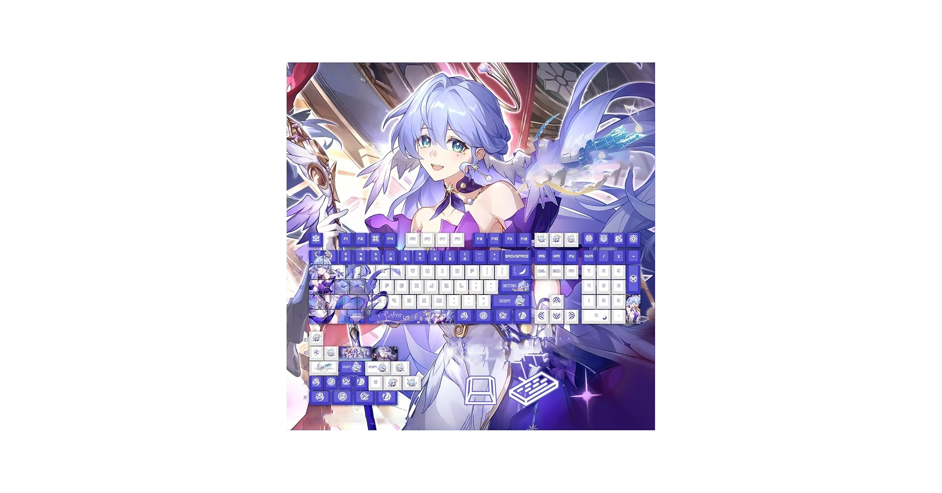 Amazon | 崩壊：スターレイル 周辺 ロビン キーキャップ PBT