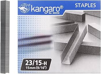 Amazon | Kangaro 23 / 15h Stapleピン | 画びょう・ピン | 文房具