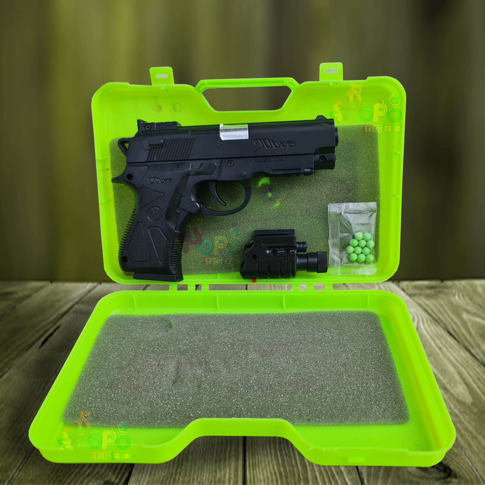 Buy Popo Toys PUBG Mouser Gun Toy Attaichi Airsoft Gun Toy with