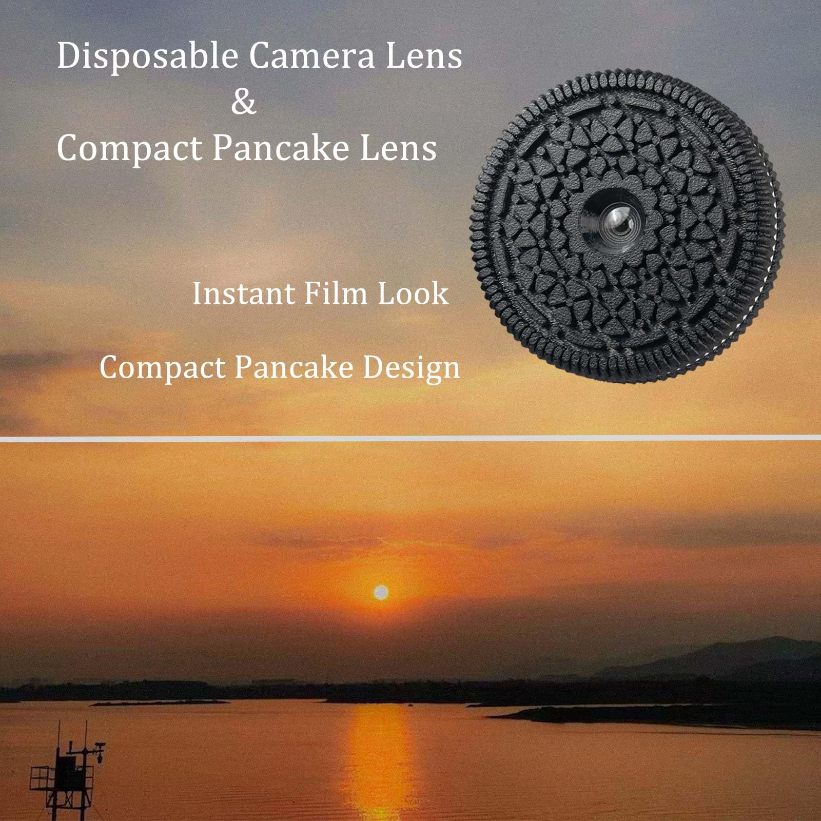 Obiettivo Pancake F10 da 32 mm per Sony E Mount compatibile con Sony ZV-E10, ZV-E10II, A6700, A6600, A6400, A7C II, A7C, A7CR, A7II, A7SIII, A7III, A6100, A7RIV, A7RIII, NEX.